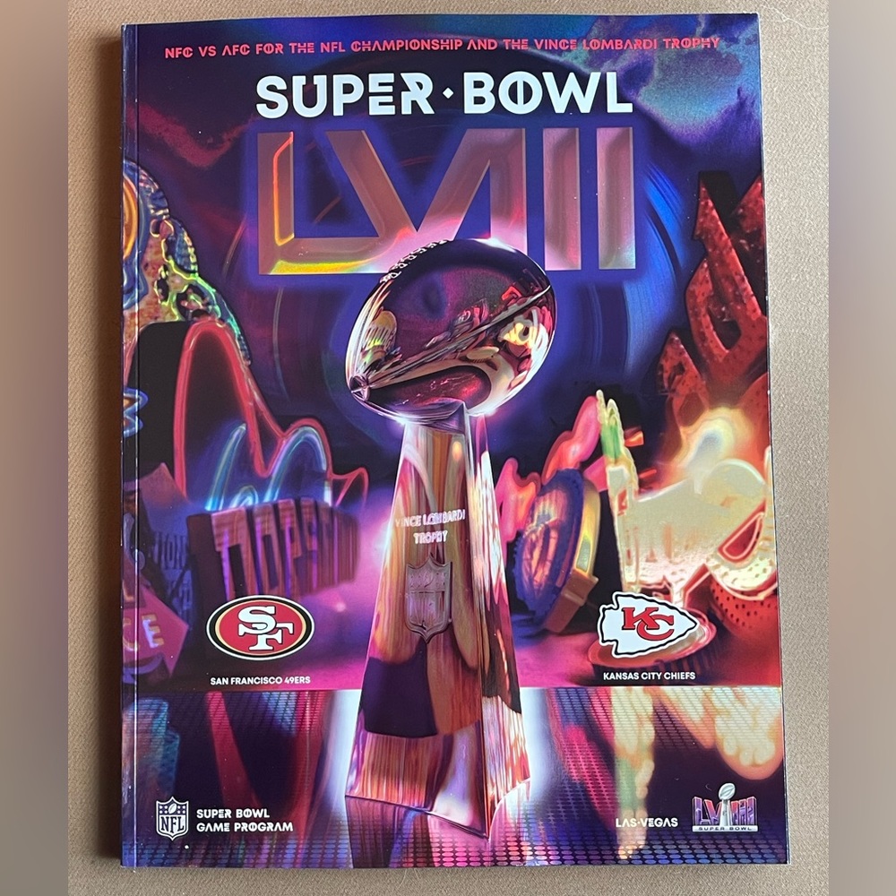 Super Bowl LVIII 58 Official Game Program
